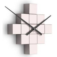 Dizajnové nástenné nalepovacie hodiny Future Time FT3000PI PINK